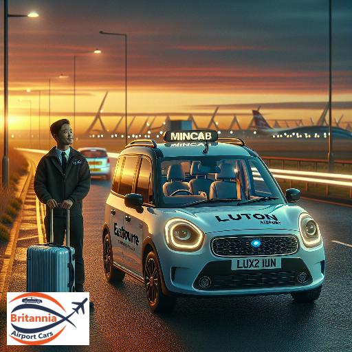 Eastbourne To Luton Airport Minicab Transfer