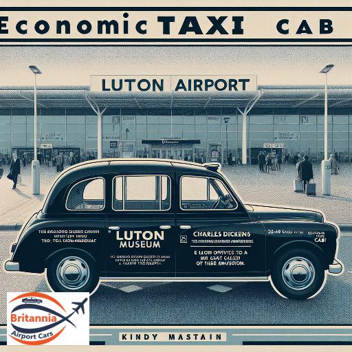 Economic Cab from Luton Airport to Charles Dickens Museum