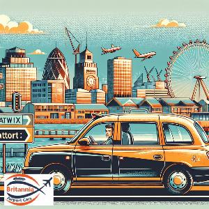 Economic Minicab from Gatwick Airport to Dayntee LONDON