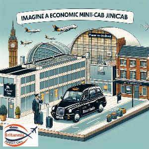 Economic Minicab from Gatwick Airport to Premier Inn Docklands (Excel)