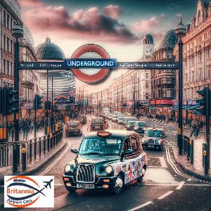 Economic Minicab from Heathrow Airport to Leicester SquareUnderground Tube Station
