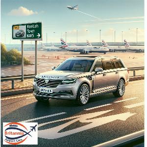 Effortless Airport TransferBritannia Cars from Gatwick to Kentish Town NW5