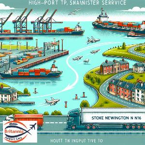 Exceptional Port Transfer Services to Stoke Newington n16 from Port of Portsmouth int