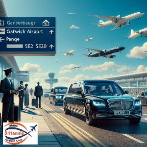 Exclusive Airport Transfer Service from Gatwick to Penge SE20