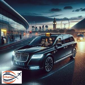 Executive Minicab from Heathrow Airport to Spirit LONDON