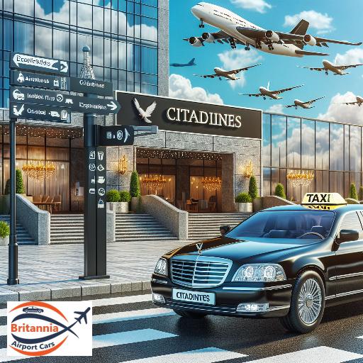 Executive Taxi from Gatwick Airport to Citadines Hotel