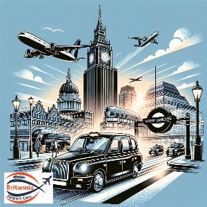 Executive Taxi from Luton Airport to Covent Garden tube station