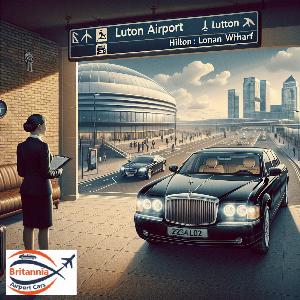 Executive Transfer from Luton Airport to Hilton London Canary Wharf