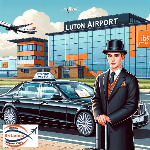 Executive Transfer from Luton Airport to ibis Styles London Leyton