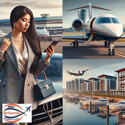 Executive Travel from Luton Airport to Apartment Wharf South Quay