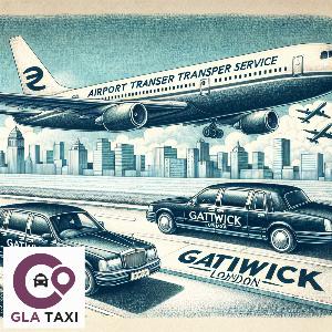 Minicab from Gatwick Airport to Harold Hill