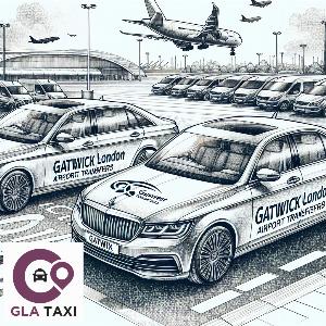 Taxi from Tower Hill to Gatwick Airport