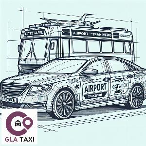 Minicab from Gatwick Airport to Newport
