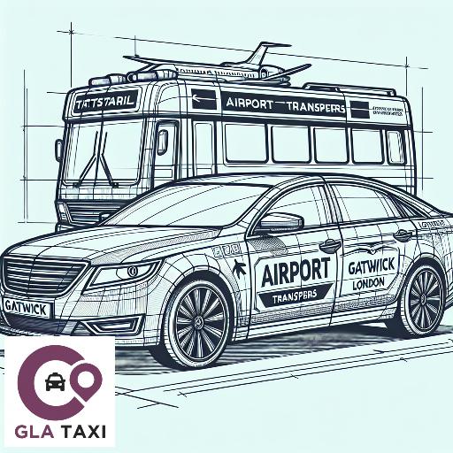 Cab from Lower Edmonton to Gatwick Airport