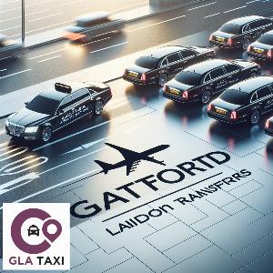 Cab from Gatwick Airport to Liverpool