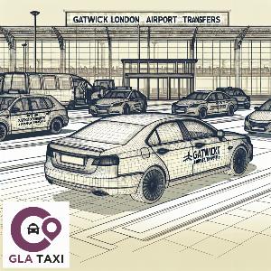 Minicab Gatwick Airport to West Byfleet