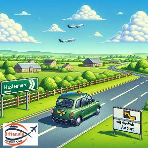 Haslemere To Heathrow Airport Minicab Transfer