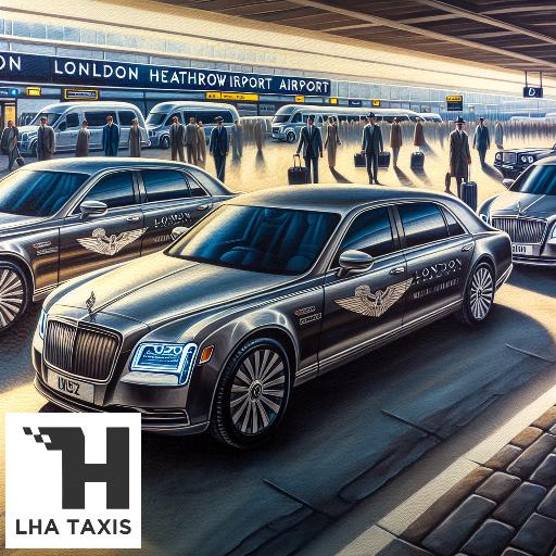 Cheap taxis cost from Heathrow Airport to Gatwick