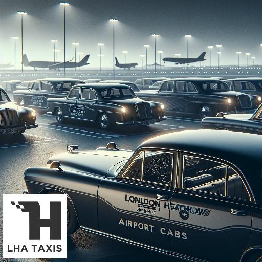 Cheap taxis cost from Heathrow to Chingford