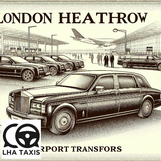 Transport cost from Heathrow Airport to Weybridge