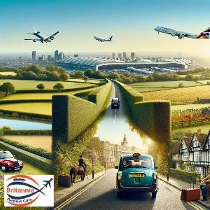 Lancaster To Heathrow Airport Minicab Transfer