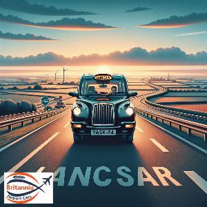Lancaster To southend Airport Minicab Transfer