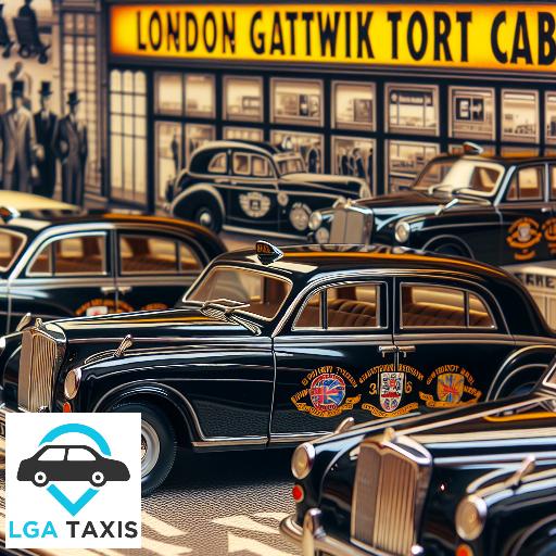 Cab cost from RH6 Gatwick Airport N3 Finchley Central