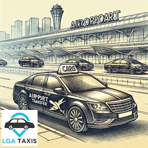 Taxi price from NW10 Harlesden to RH6 Gatwick Airport