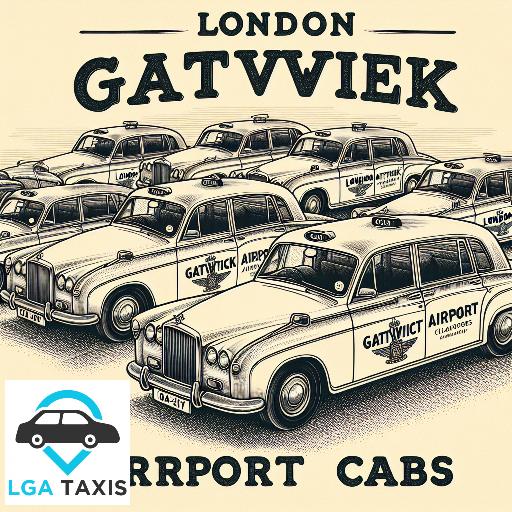 Taxiprice from RH6 Gatwick Airport E16 Canning Town