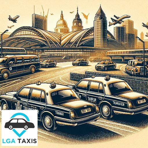 Gatwick Cabs From EC2Y Liverpool Street Moorgate Guildhall To Heathrow Airport