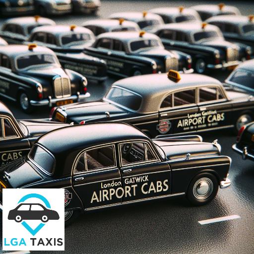 Cab cost from RM11 Emerson Park to RH6 Gatwick Airport