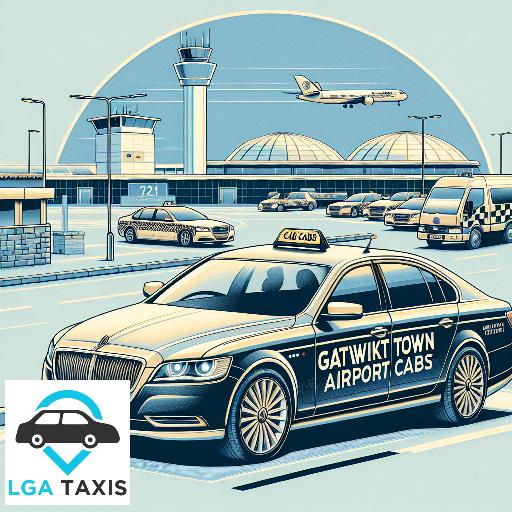 Gatwick Cabs From RH13 Horsham South West Grinstead Cowfold, To Stansted Airport