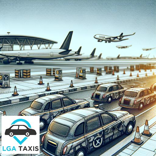 Taxi cost from RH6 Gatwick Airport to KT1 Kingston Upon Thames