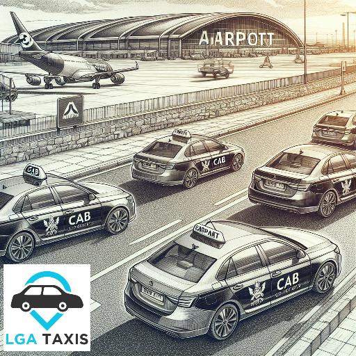 Cab cost from RH6 Gatwick Airport TW19 Stanwell Moor