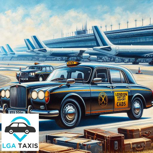 Cab cost from KT8 West Molsley to RH6 Gatwick Airport