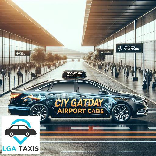 Cab cost from CM24 Stansted Airport to RH6 Gatwick Airport