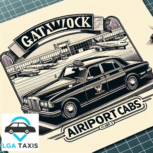 Minicab RH6 Gatwick Airport to EC3M Tower Hill