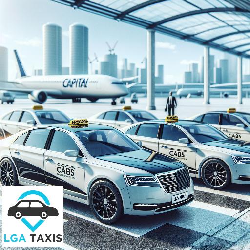 Taxi cost from RH6 Gatwick Airport to TW19 Stanwell Moor
