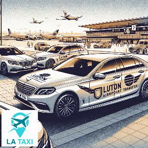 Luxury Taxi from Luton Airport to Portsmouth International Port