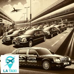 Executive Taxi from Luton Airport to St James St Walthamstow rail/train station