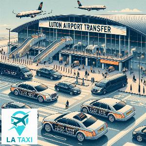Executive Transfer from Luton Airport to The Hub