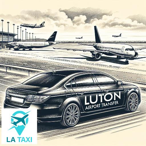 Best Minicab from Luton Airport to Natwest LONDON