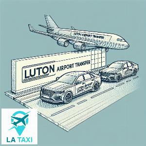 Executive Taxi from Luton Airport to Caveatemptor LONDON
