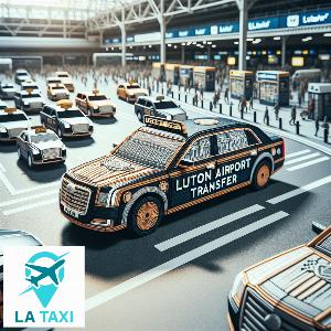 Glasgow Taxi from Luton Airport