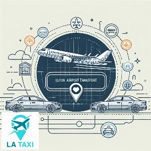 Taxi price from Luton to Pont Street