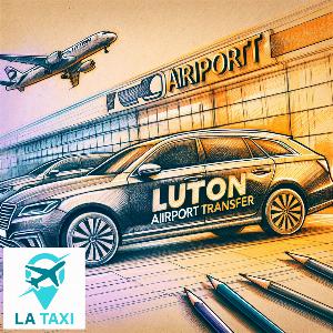 Luxury Taxi from Luton Airport to Clarence House