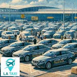 Taxi price from Luton Airport to Luton