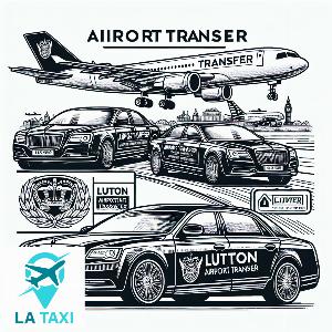 Executive Taxi from Luton Airport to London Stadium