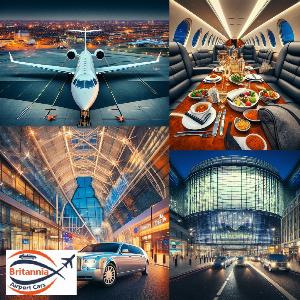 Luxury Journey from Luton Airport to ICC Convention Centre London