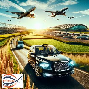 Luxury Minicab from Gatwick Airport to London Heathrow Airport LHR Terminal 4